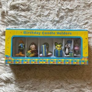 1998 WB Classic Looney Tunes Handpainted Glazed
Birthday Candle Holders